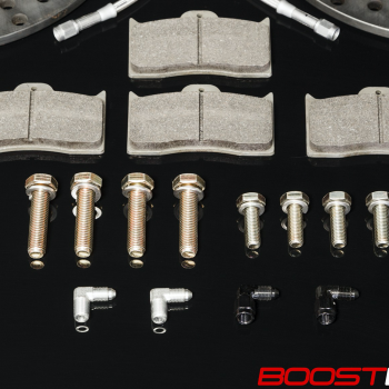 Boost Logic Lightweight Drag Racing Brake Kit Nissan R35 GTR 09+ - The